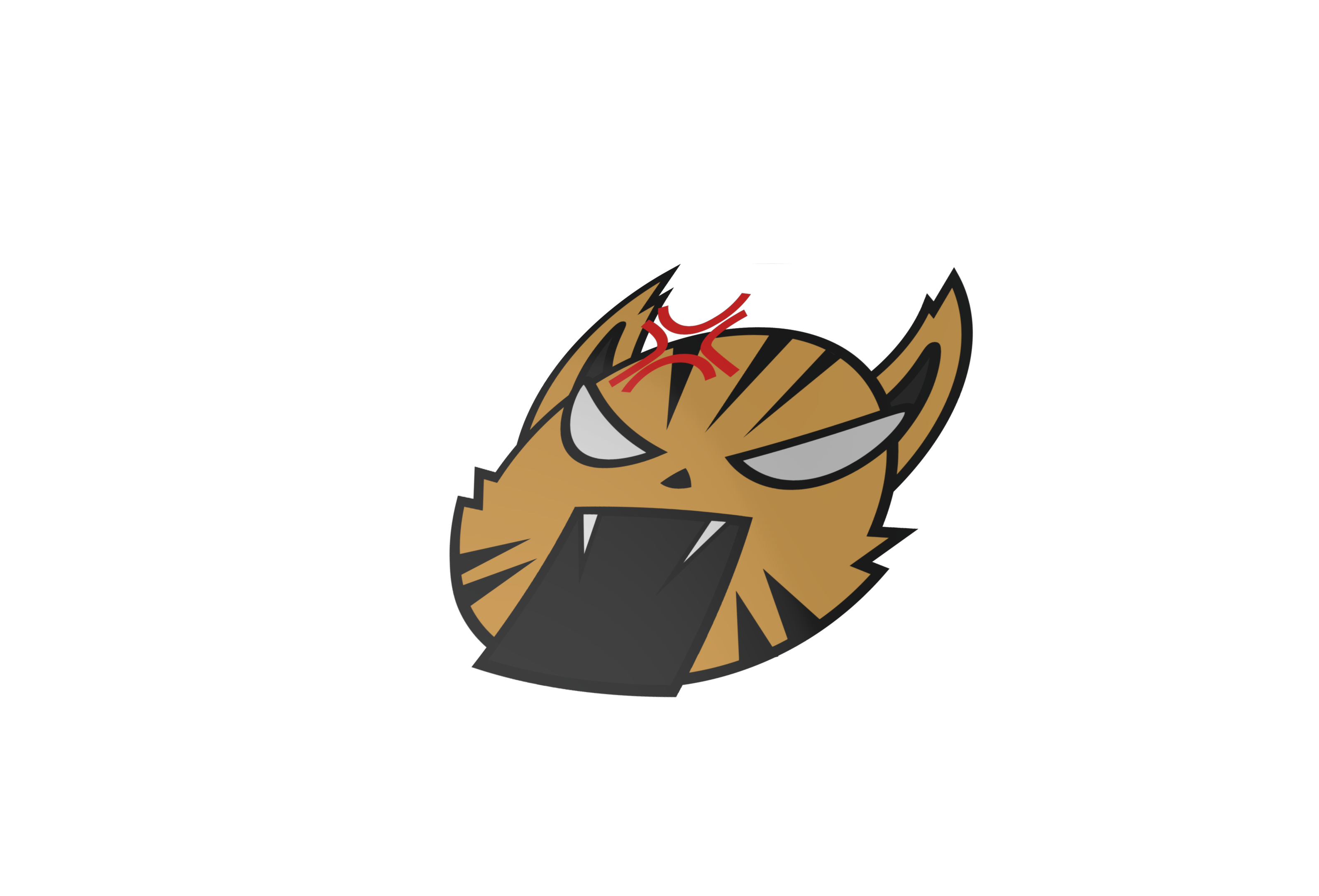 Tora Angry Decal