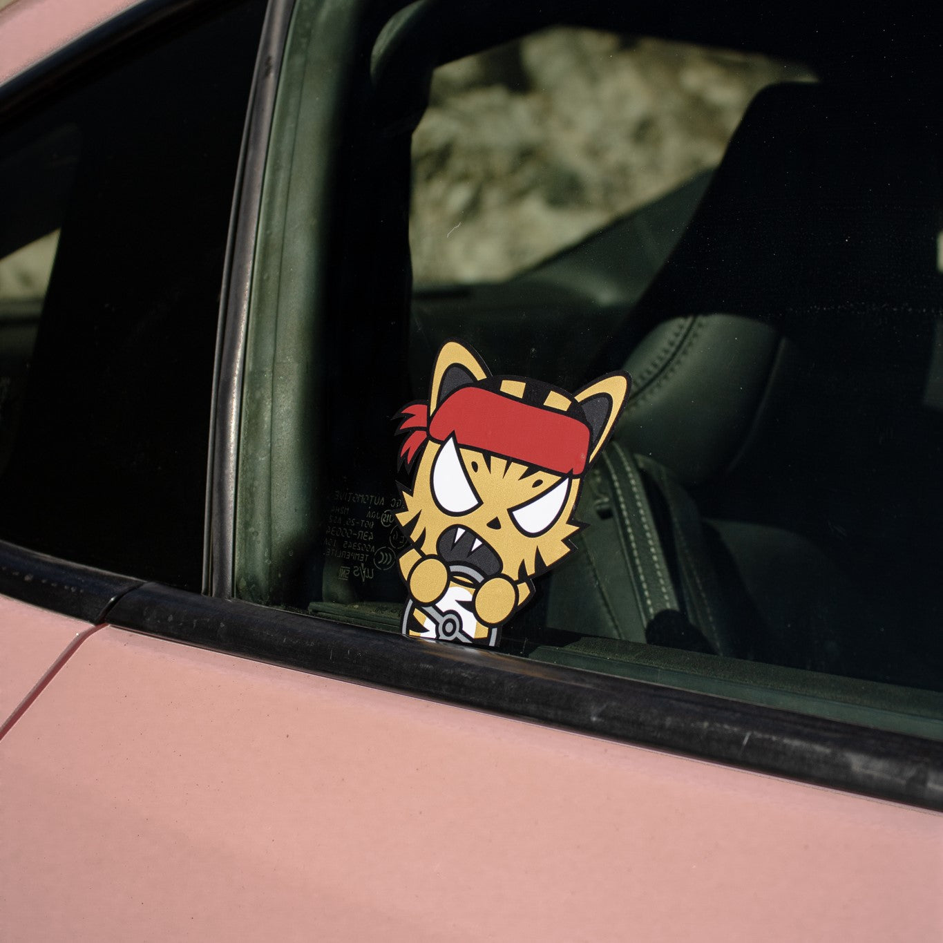 Tora Take The Wheel Decal